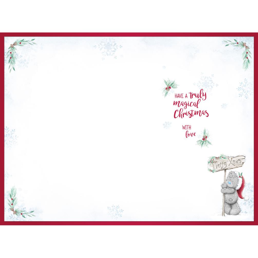 Special Grandson Me to You Bear Christmas Card Extra Image 1